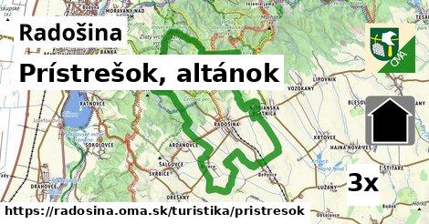Prístrešok, altánok, Radošina