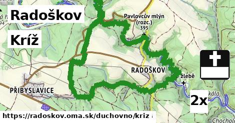 Kríž, Radoškov