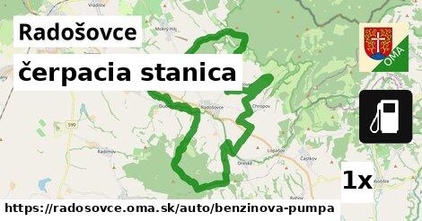 čerpacia stanica, Radošovce