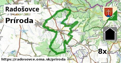 príroda v Radošovce