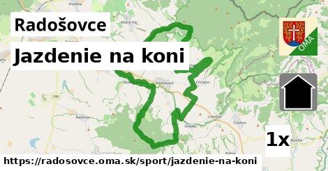 jazdenie na koni v Radošovce