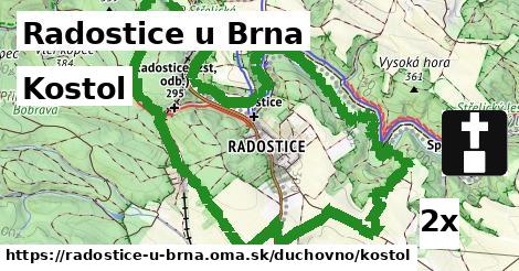 Kostol, Radostice u Brna