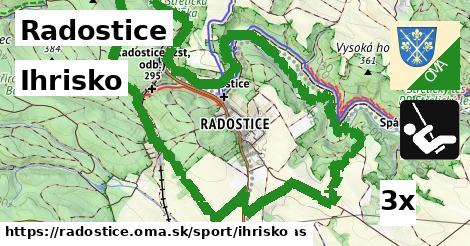 ihrisko v Radostice