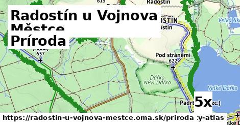 príroda v Radostín u Vojnova Městce