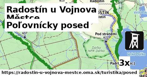 Poľovnícky posed, Radostín u Vojnova Městce