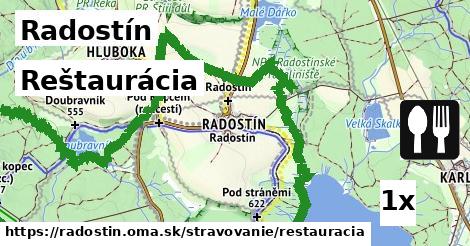 Reštaurácia, Radostín