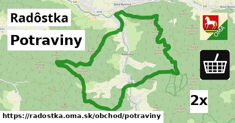 Potraviny, Radôstka