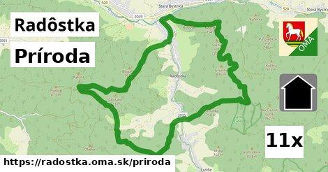 príroda v Radôstka