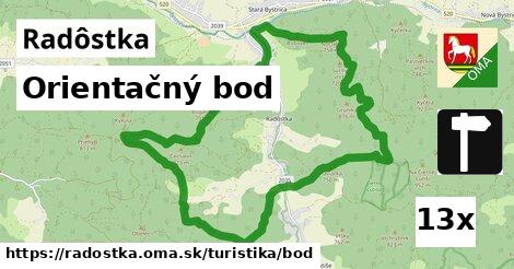 Orientačný bod, Radôstka