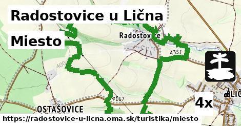 miesto v Radostovice u Lična