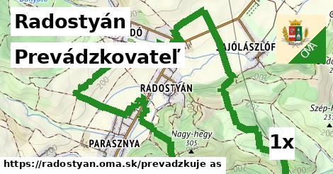 prevádzkovateľ v Radostyán