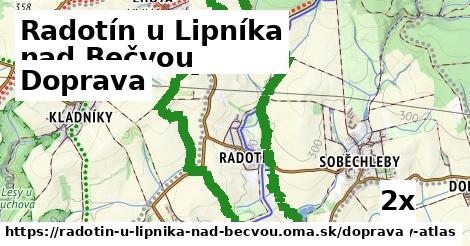 doprava v Radotín u Lipníka nad Bečvou