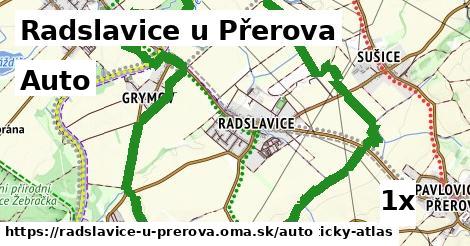 auto v Radslavice u Přerova