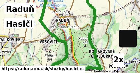 hasiči v Raduň