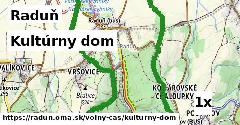 Kultúrny dom, Raduň