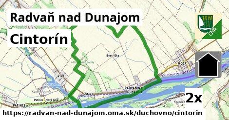 Cintorín, Radvaň nad Dunajom