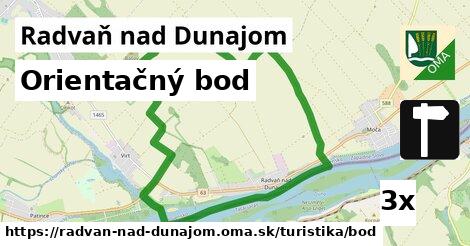 Orientačný bod, Radvaň nad Dunajom