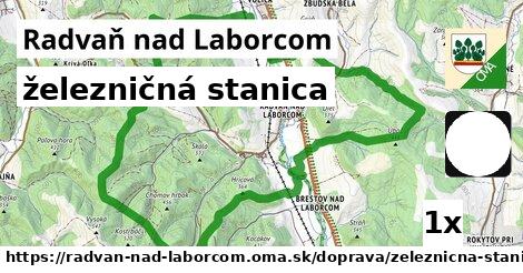 železničná stanica, Radvaň nad Laborcom