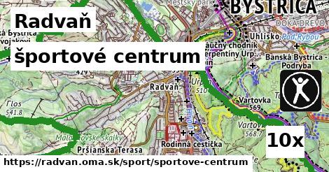 športové centrum, Radvaň