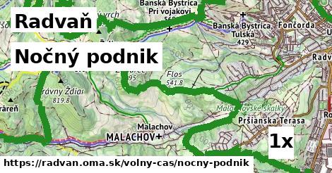 Nočný podnik, Radvaň