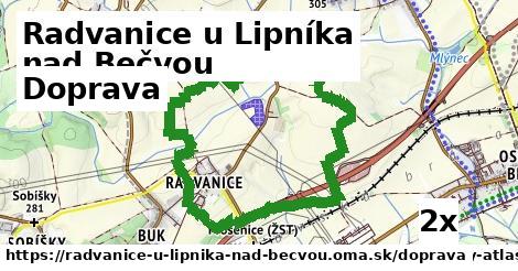 doprava v Radvanice u Lipníka nad Bečvou