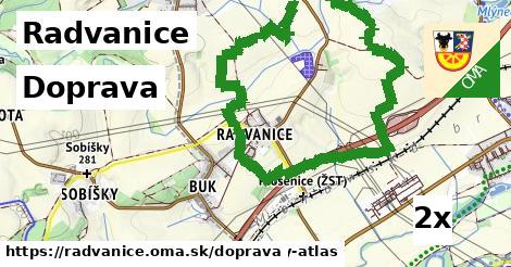 doprava v Radvanice