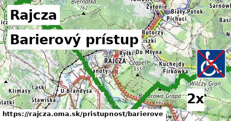 Barierový prístup, Rajcza