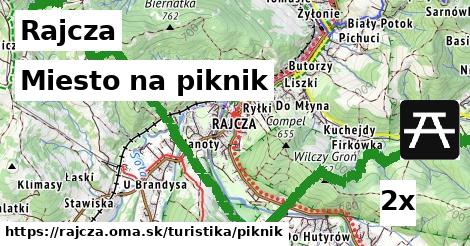 miesto na piknik v Rajcza