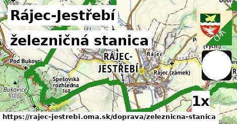 železničná stanica, Rájec-Jestřebí