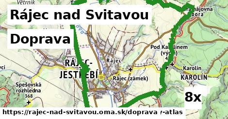 doprava v Rájec nad Svitavou