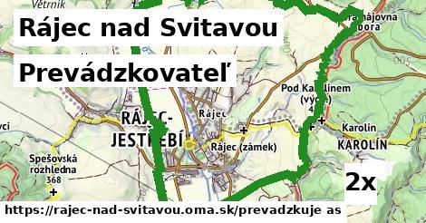 prevádzkovateľ v Rájec nad Svitavou