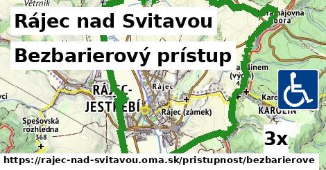 bezbarierový prístup v Rájec nad Svitavou