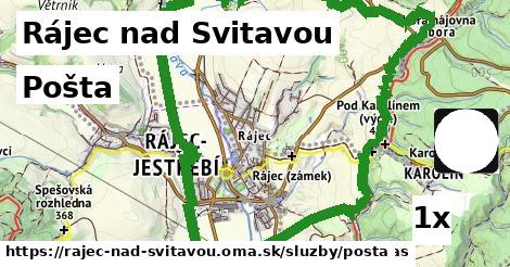 Pošta, Rájec nad Svitavou