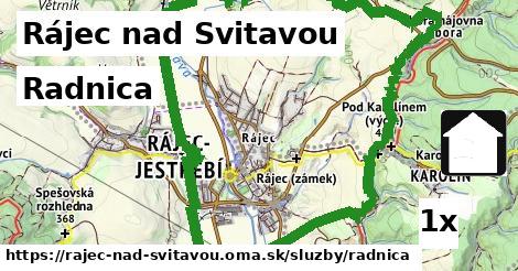 Radnica, Rájec nad Svitavou