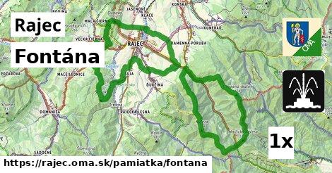 Fontána, Rajec