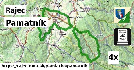 Pamätník, Rajec