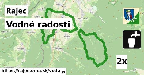 vodné radosti v Rajec