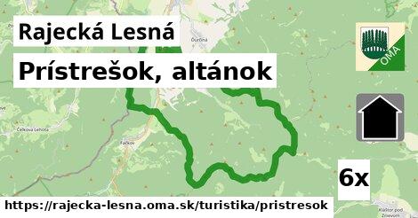 Prístrešok, altánok, Rajecká Lesná