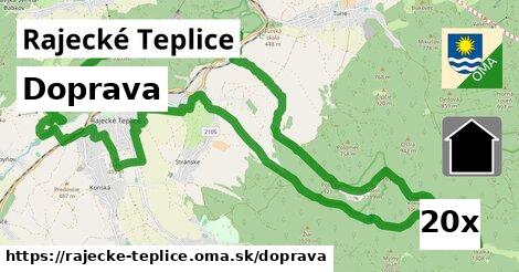 doprava v Rajecké Teplice