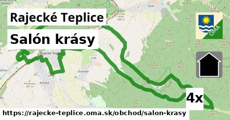 Salón krásy, Rajecké Teplice