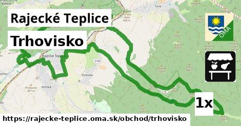 Trhovisko, Rajecké Teplice