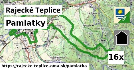 pamiatky v Rajecké Teplice