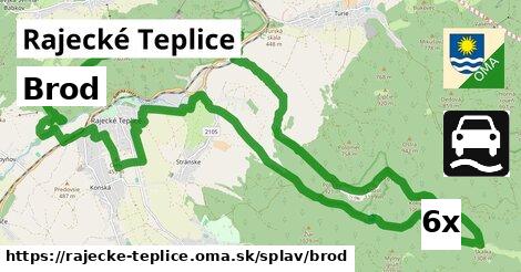 Brod, Rajecké Teplice