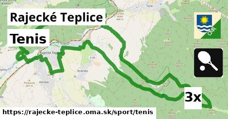 Tenis, Rajecké Teplice