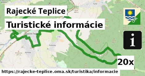 Turistické informácie, Rajecké Teplice