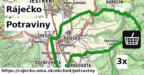 Potraviny, Ráječko