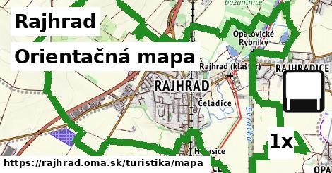 Orientačná mapa, Rajhrad