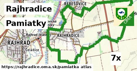 pamiatky v Rajhradice