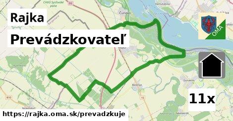 prevádzkovateľ v Rajka