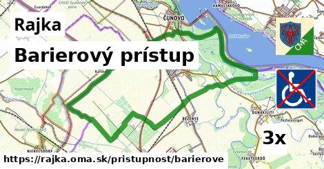 Barierový prístup, Rajka